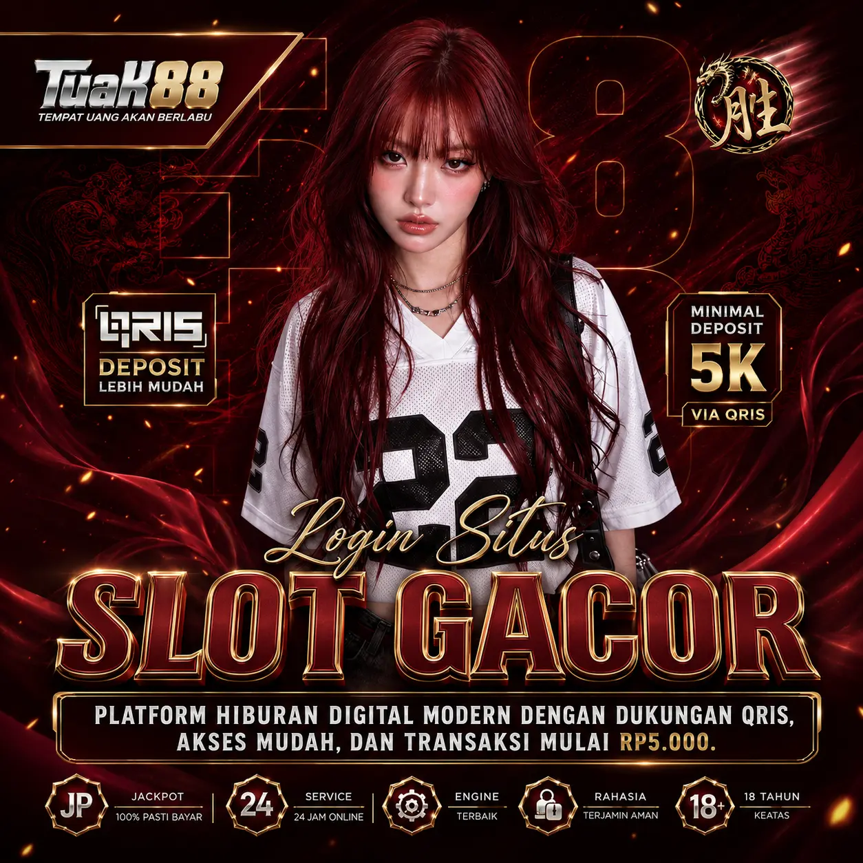 TUAK88 | Login Situs Slot Deposit 5000 via QRIS Terbukti Sangat Gacor Hari Ini